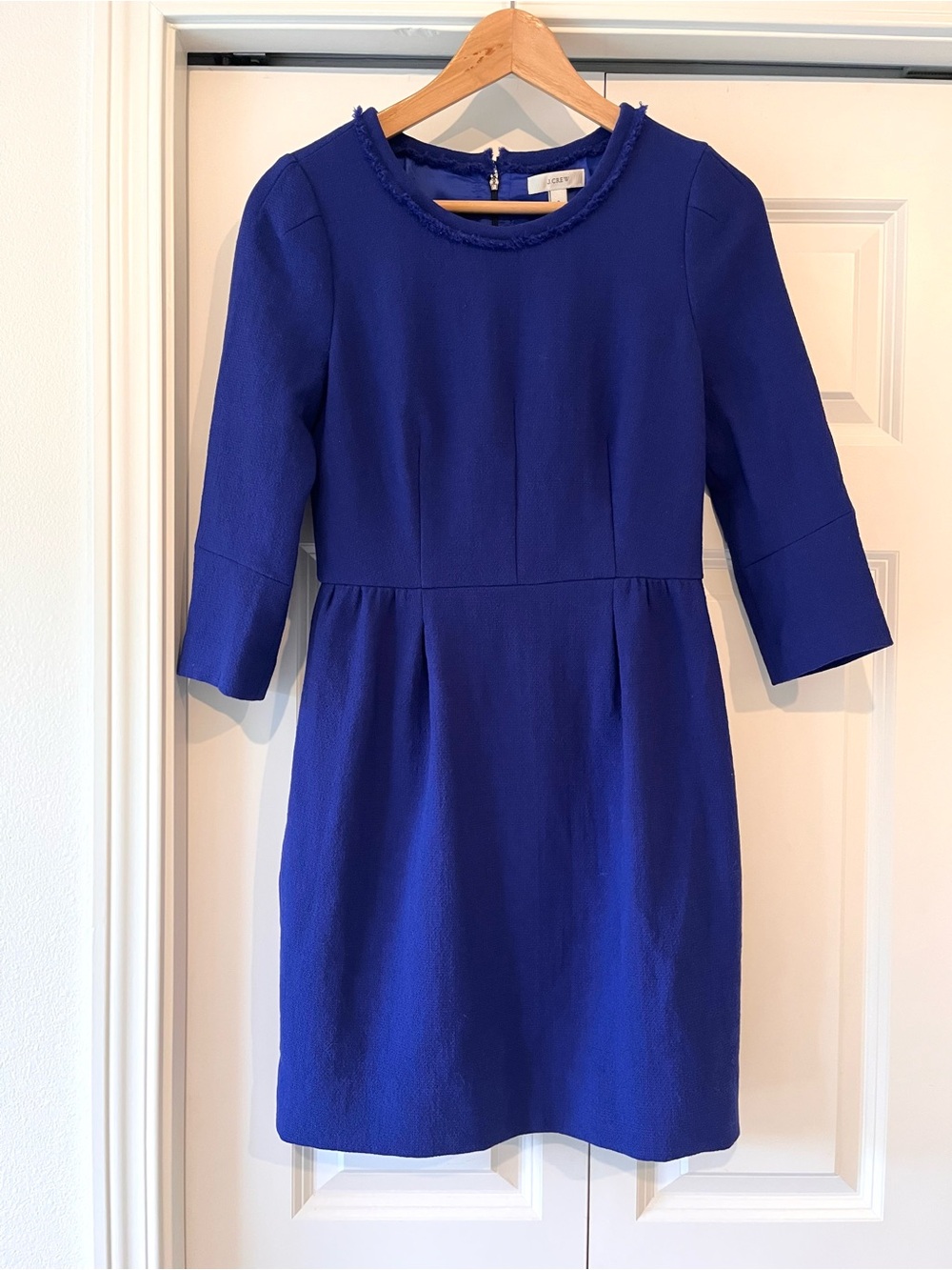 Cobalt Blue J.Crew Cocktail Dress